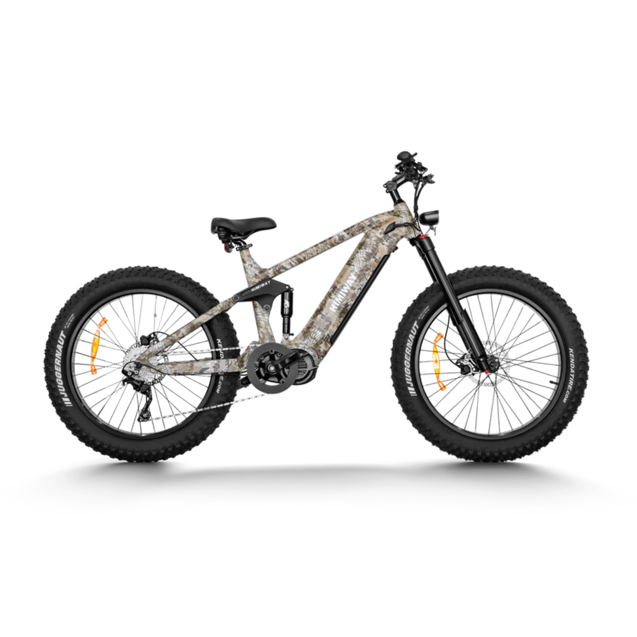 Himiway Escape pro, Dual Suspension and fat tires