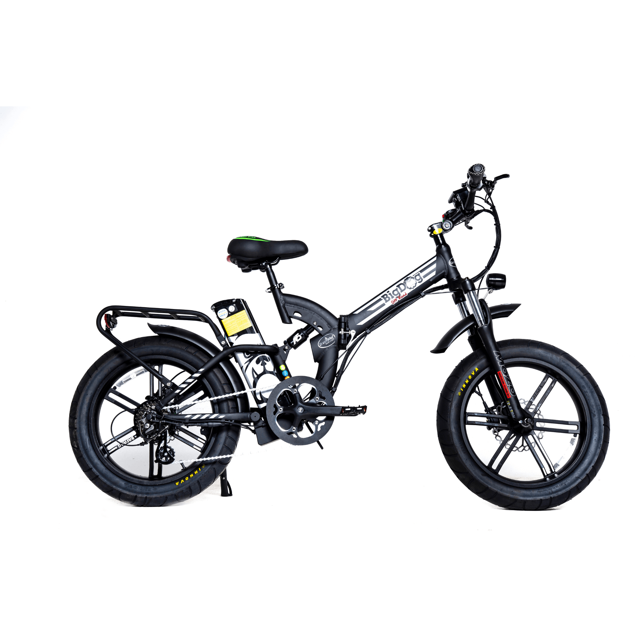 GreenBike Big Dog Off Road Fat Tire Bicycle Rider Cycles