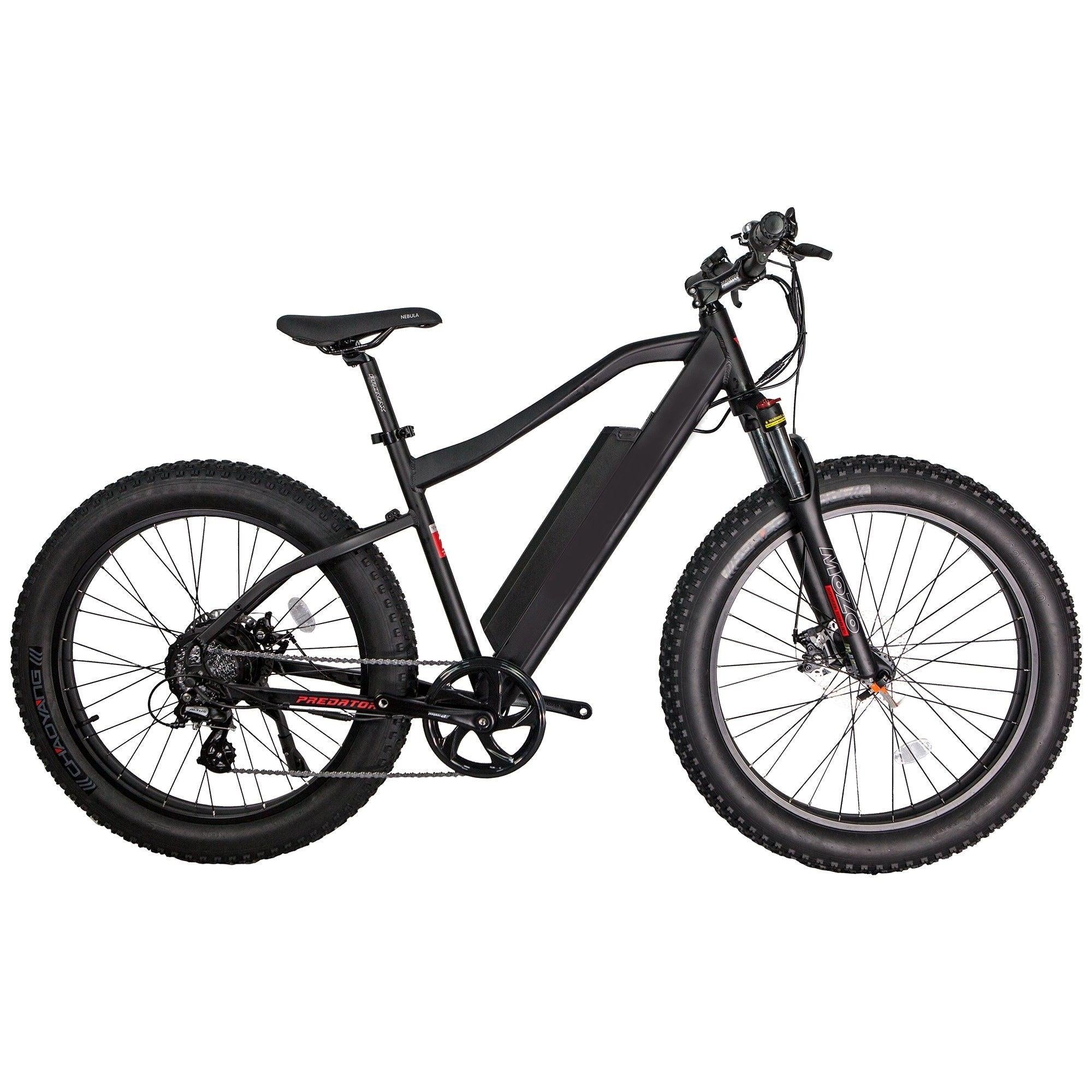 electric bicycle tire GlareWheel EB-PR Fat Tire Electric Mountain Bicycle Black