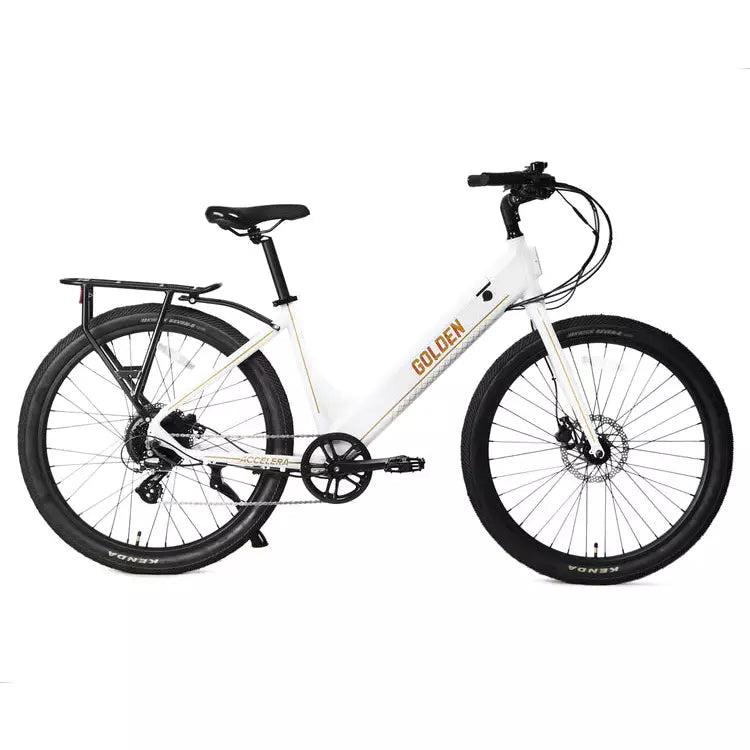 Golden Cycles Accelera 500W Step Thru Electric Bicycle – Rider Cycles Golden Cycles Accelera 500W Step Thru Electric Bicycle – Rider Cycles