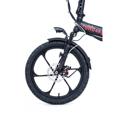 GreenBike Toro Foldable Electric City Bicycle Front Tire