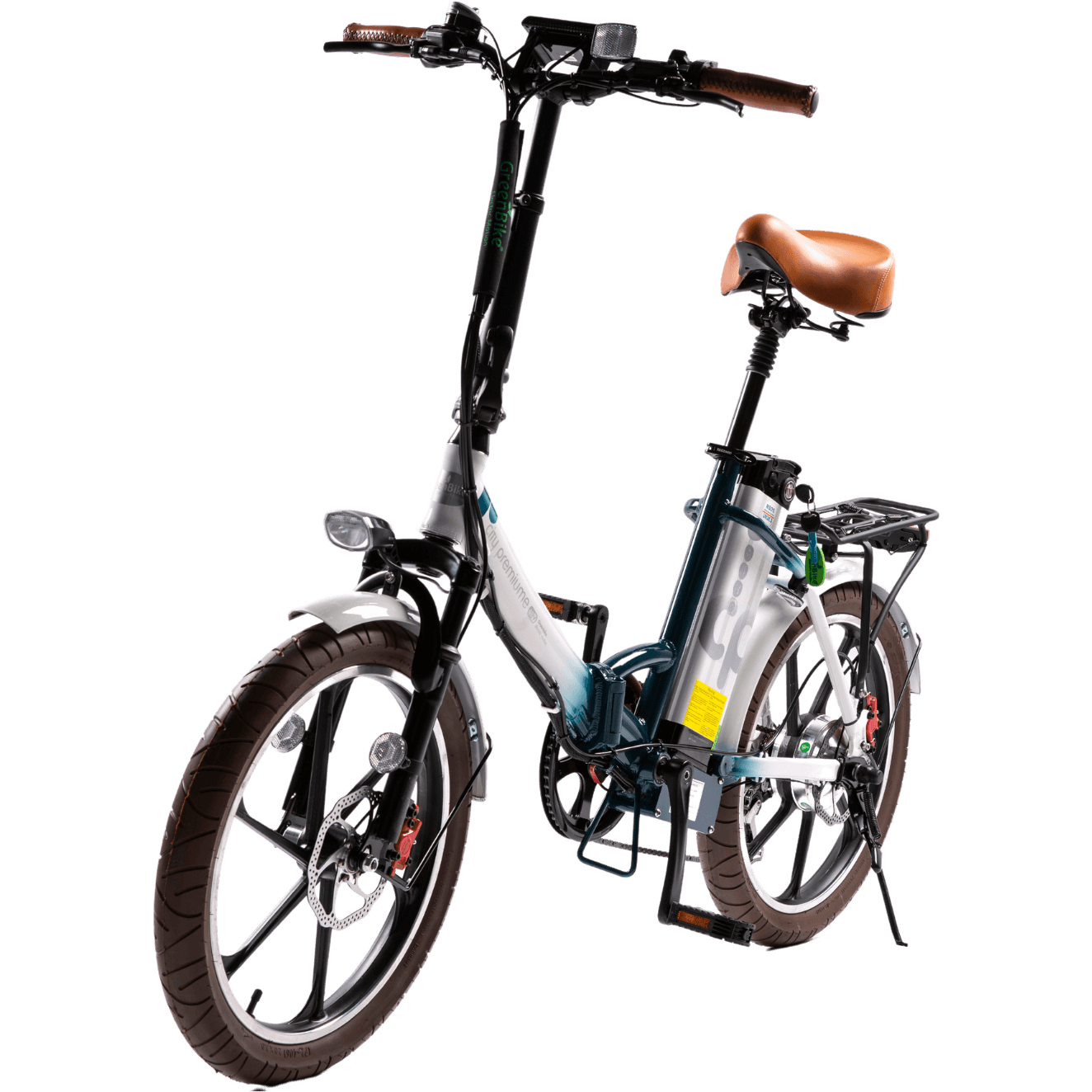 GreenBike City Premium Foldable Electric Bicycle