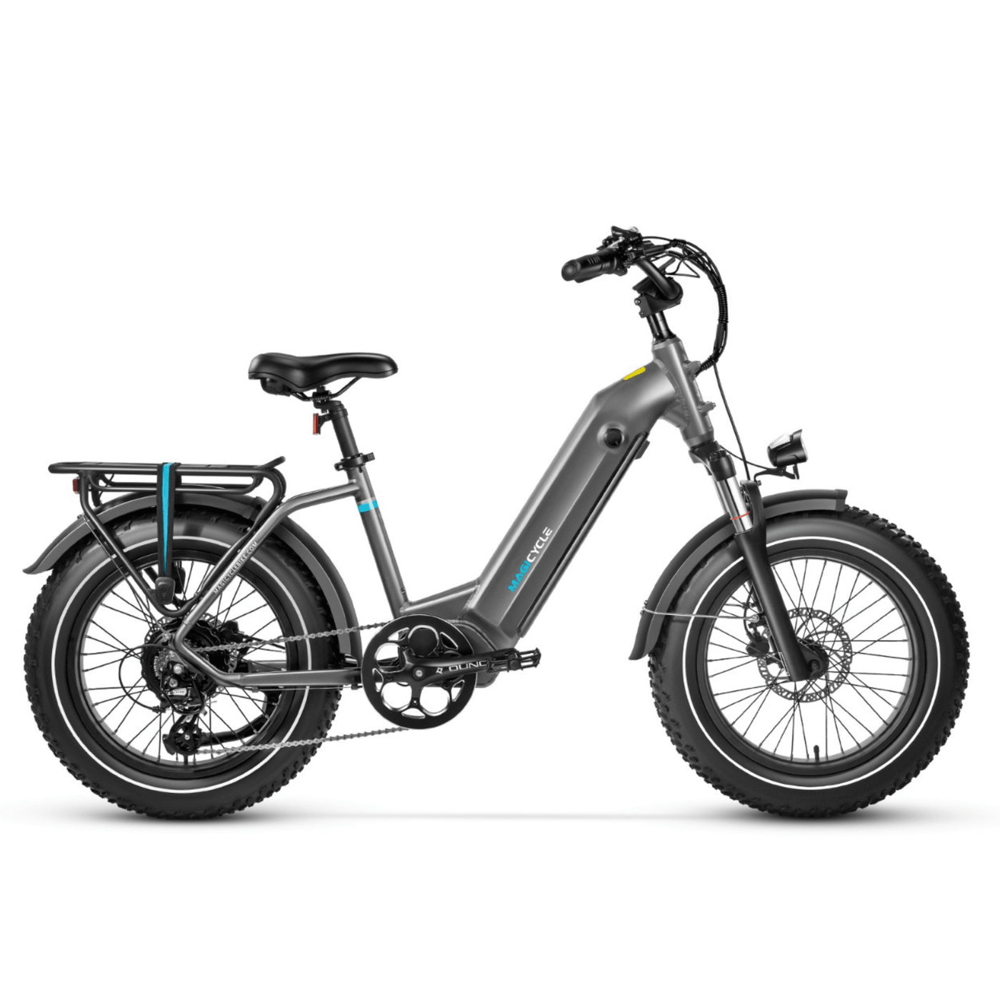 MagiCycle Ocelot Pro 750W 52V Long Range Step-Thru Electric Bike - Rider Cycles 