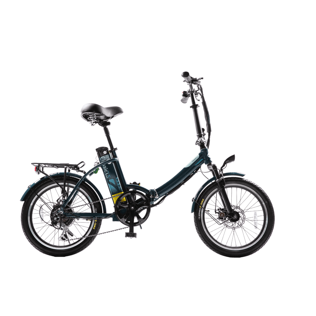 green electric bicycle GreenBike Classic Foldable Electric City Bicycle – Rider Cycles