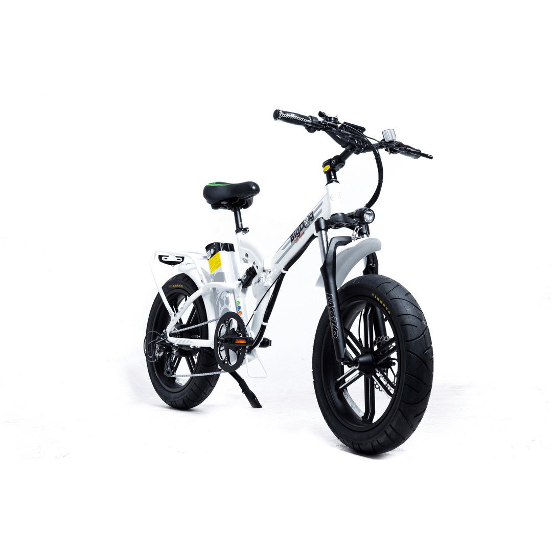 big wheel electric bicycle GreenBike Big Dog Off Road Fat Tire Bicycle – Rider Cycles