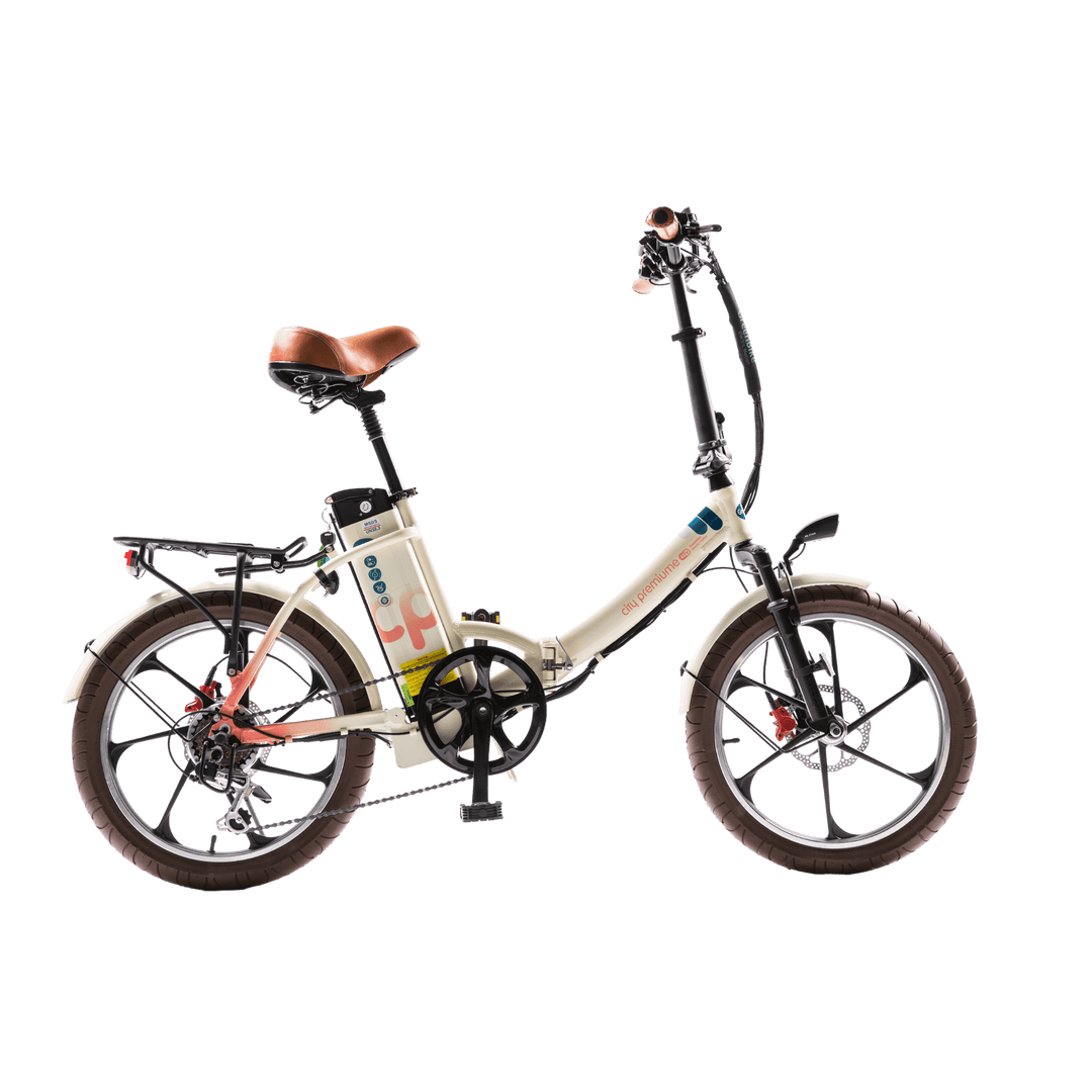 bequemes citybike GreenBike City Premium 48V 15AH Electric Folding Bicycle – Rider Cycles