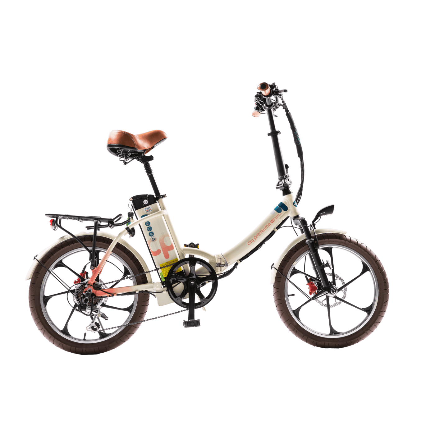 GreenBike City Premium Foldable Electric Bicycle 