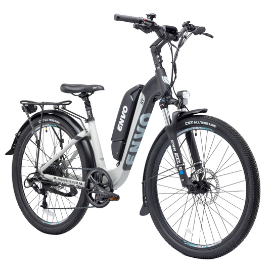 e bike damen all terrain Envo D35 Step-Thru 36V 500W Electric Bike – Rider Cycles