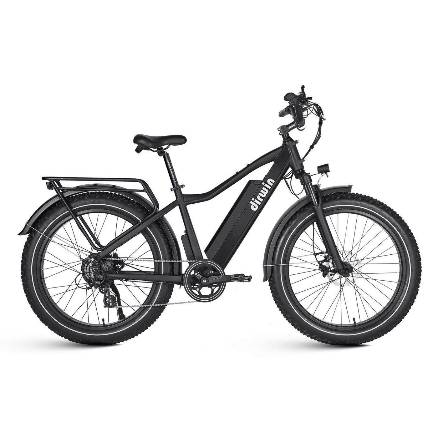 Dirwin Seeker All-Terrain Electric Bicycle Black