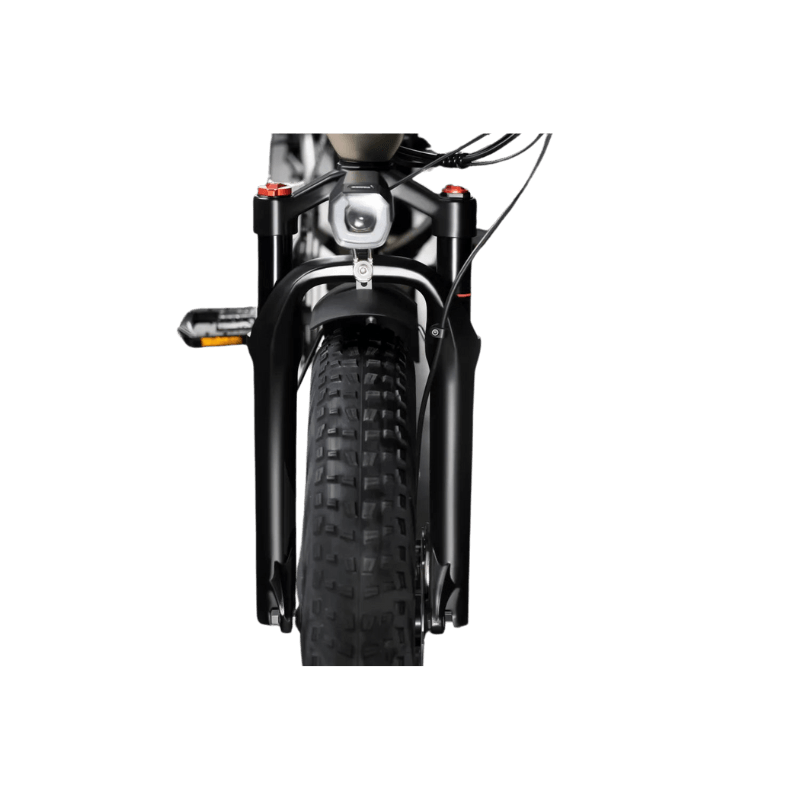Yamee Fat Bear Electric Bike Front View with Head Light