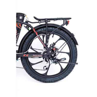 GreenBike Toro Foldable Electric City Bicycle Rear Tire