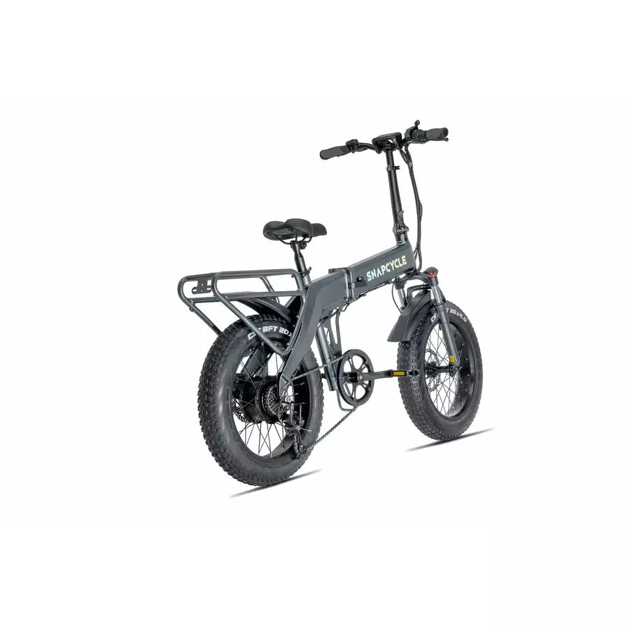 SnapCycle S1 Foldable Electric Bike Rear View