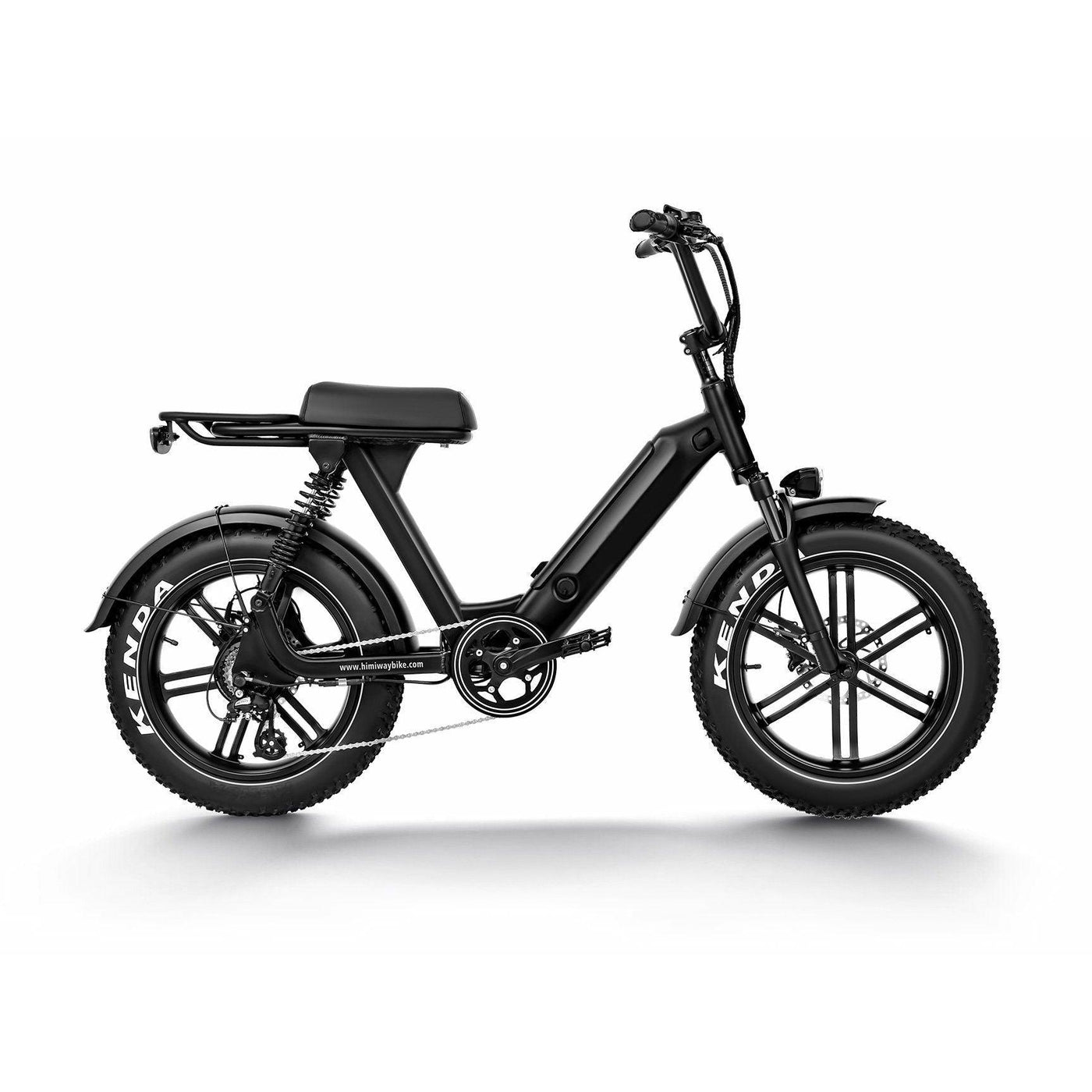 GlareWheel 750W Fat Tire Moped-Style Electric Bicycle EB-AG